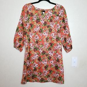 Anthropologie Uncle Frank Floral Tunic Dress